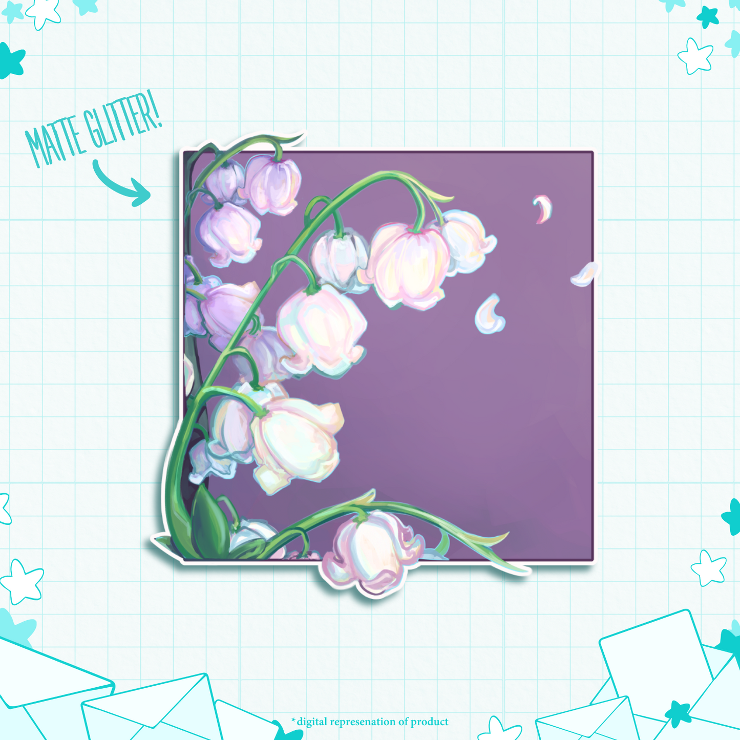 C.2 Lilly of the Valley Sticker