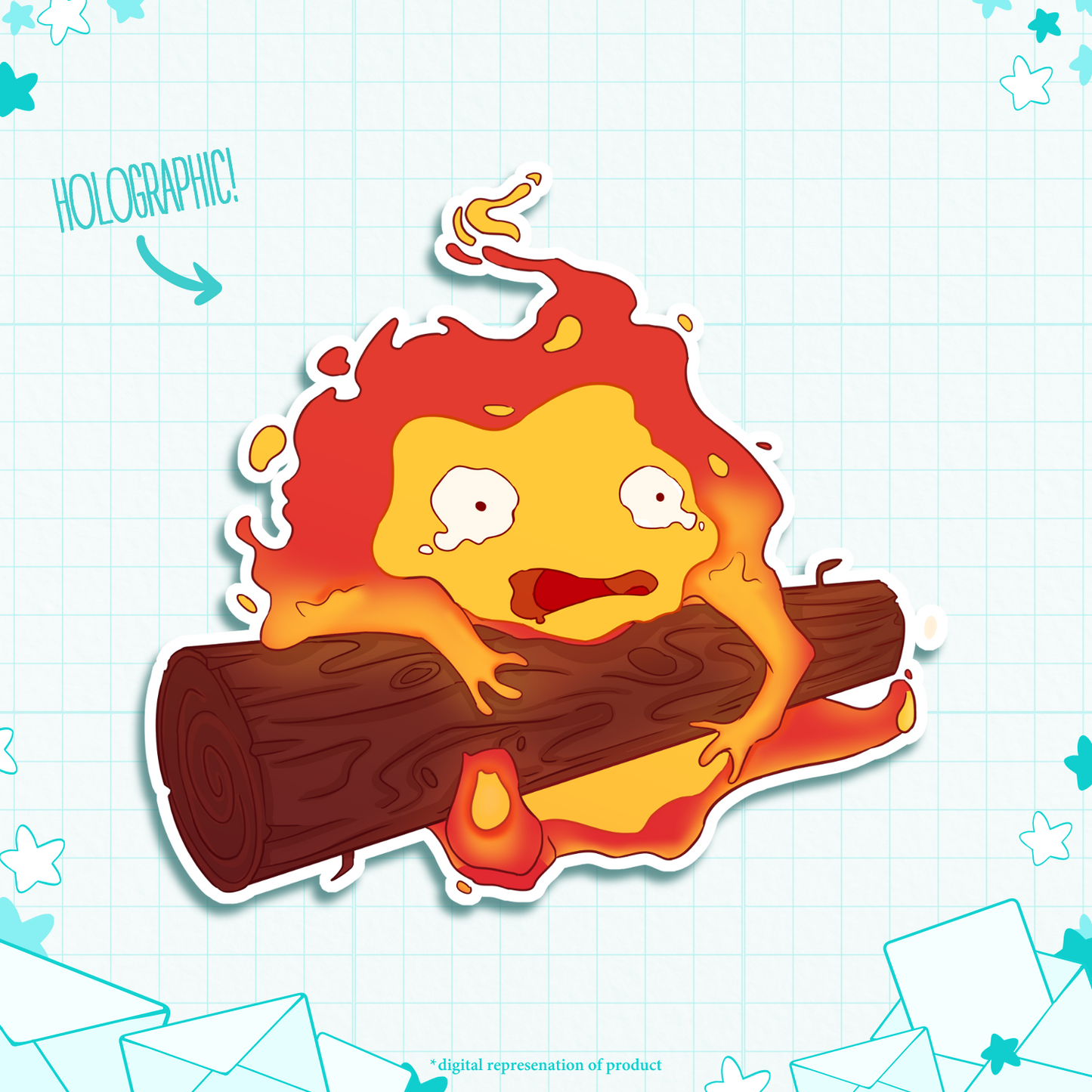 C.6 Fire Spirit Sticker