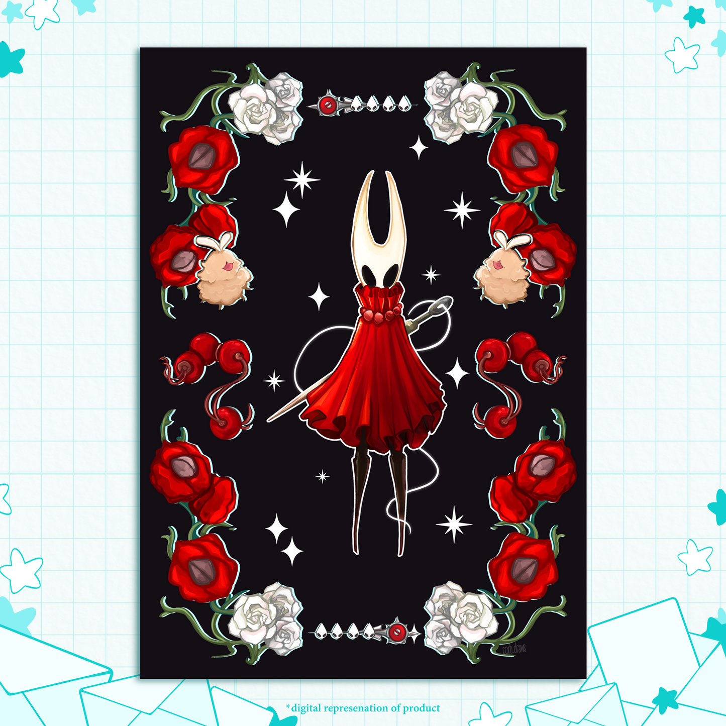 P.12 Silksong A5 Art Print