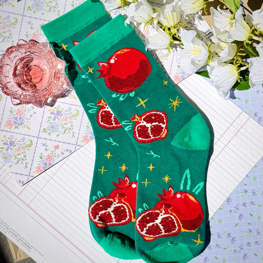 S.3 - Pomegranate Socks