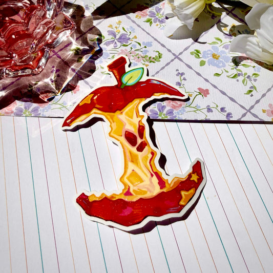 C. 28 - Apple Core Sticker
