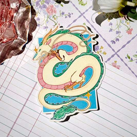 C. 25 - Haku River Spirit Sticker