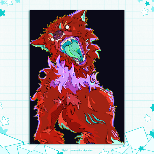 P.7 Werewolf Date Night A5 Print