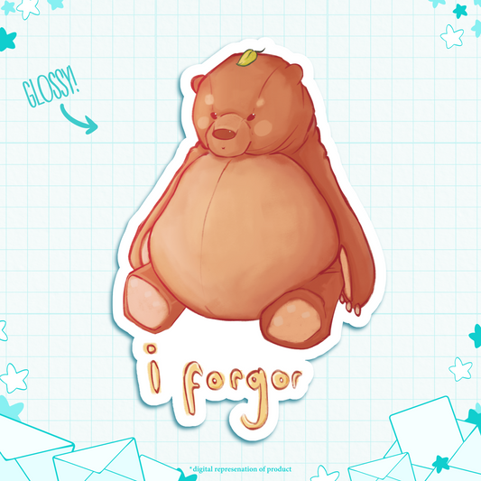 C.15 Skog Bear Sticker