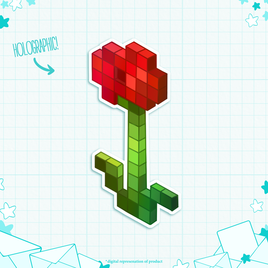 C.23 Cubey Cutey Poppy Sticker