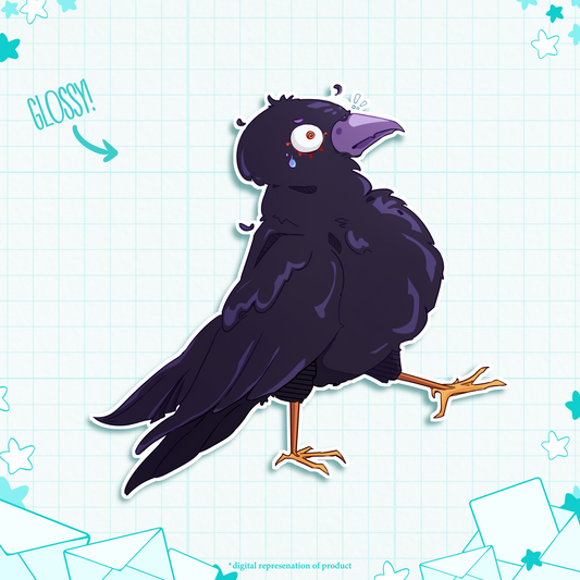 C.32 Crow Sticker