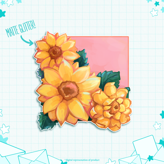 C.5 Sunflower Sticker