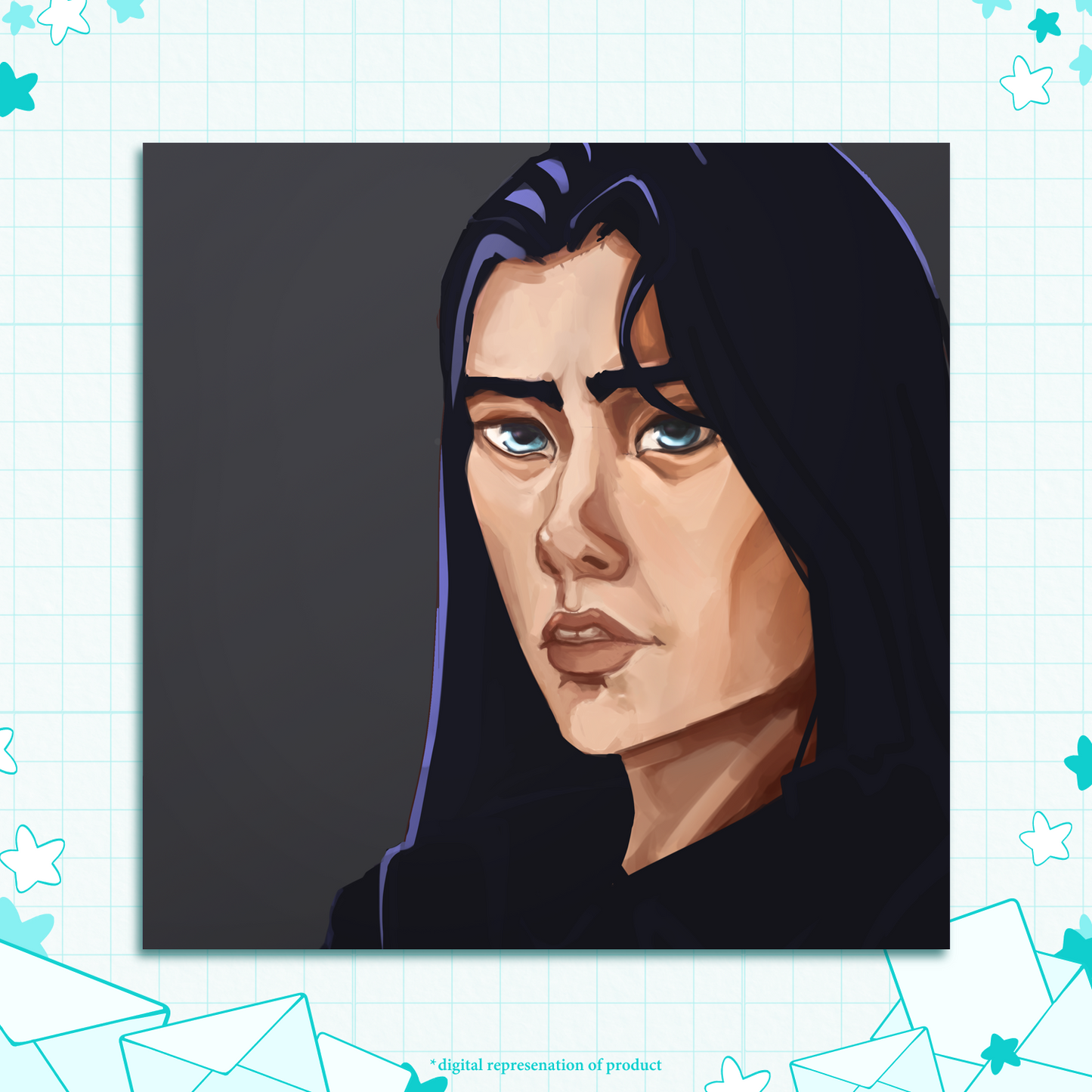 P.5 Caitlyn Square Print