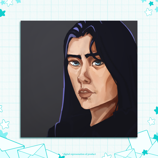 P.5 Caitlyn Square Print