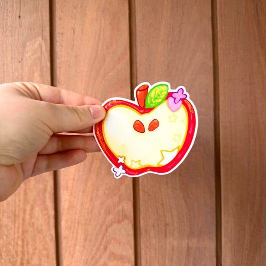 C. 29 - Apple Half Sticker
