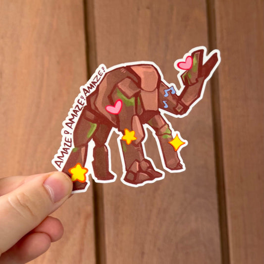 C. 15 - Rocky Sticker